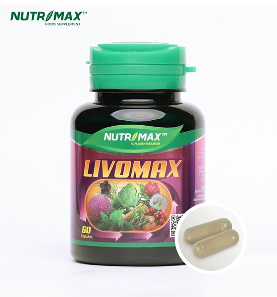 Nutrimax Livomax untuk Detoksifikasi Kesehatan Tubuh Liver Hati Ginjal Asam Urat - 2