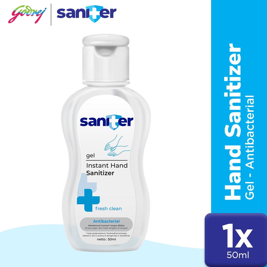 Saniter Hand Sanitizer Gel 50ml - 1