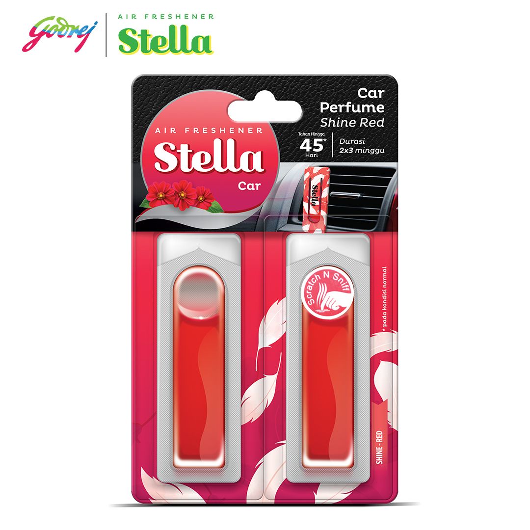 Stella Car Parfume Refill Shine Red 8ml - Pengharum Mobil - 2