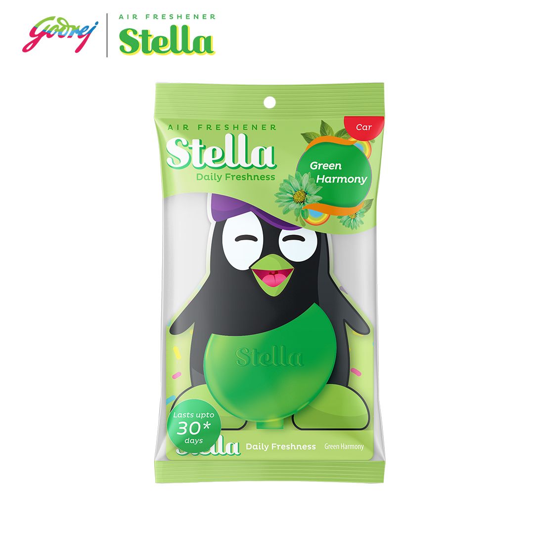 Stella Daily Freshness Car Green Harmony 7ml - Pengharum Mobil - 2