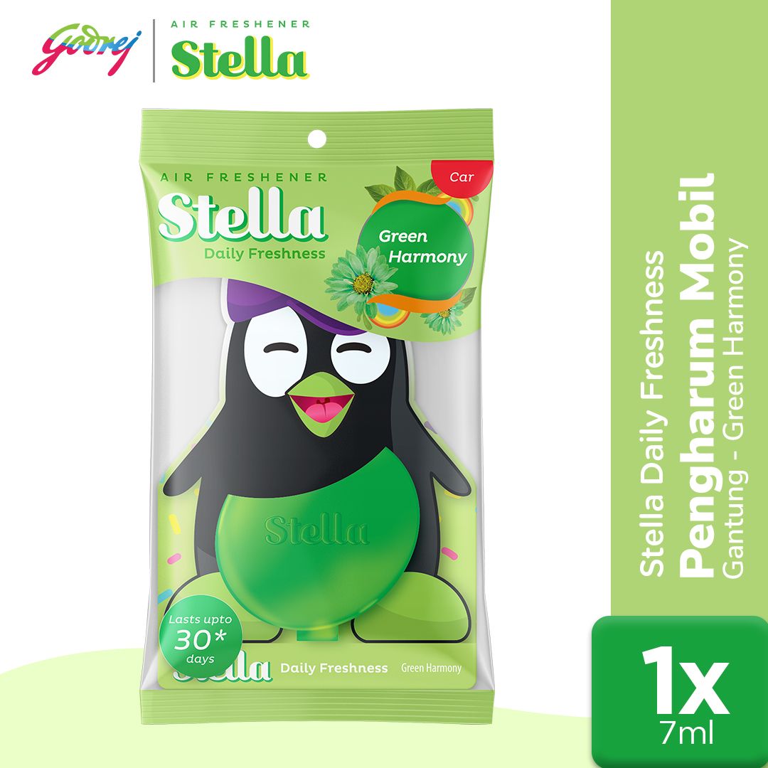 Stella Daily Freshness Car Green Harmony 7ml - Pengharum Mobil - 1