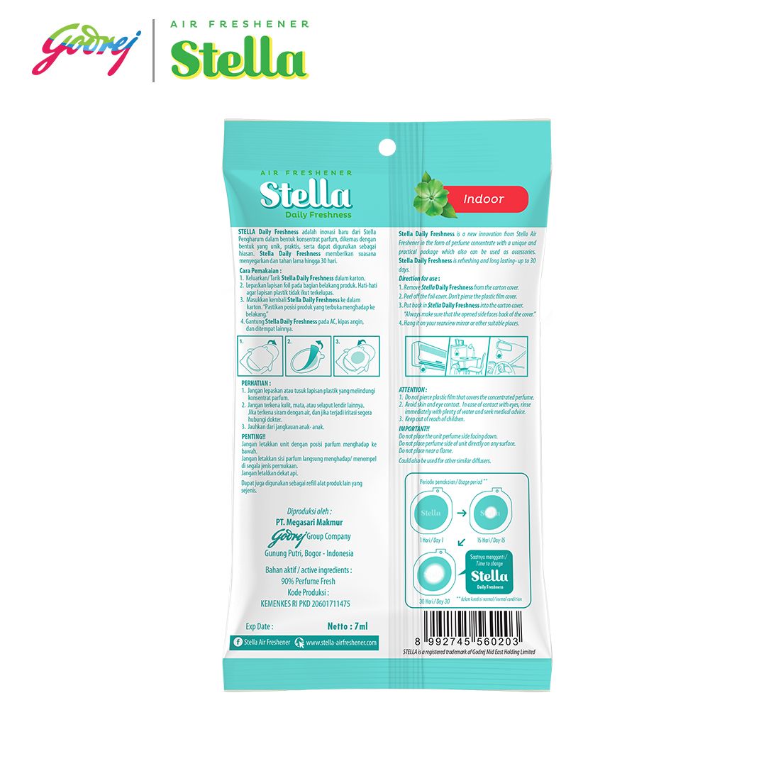 Stella Daily Freshness Indoor Fresh 7ml - Pengharum Ruangan - 3
