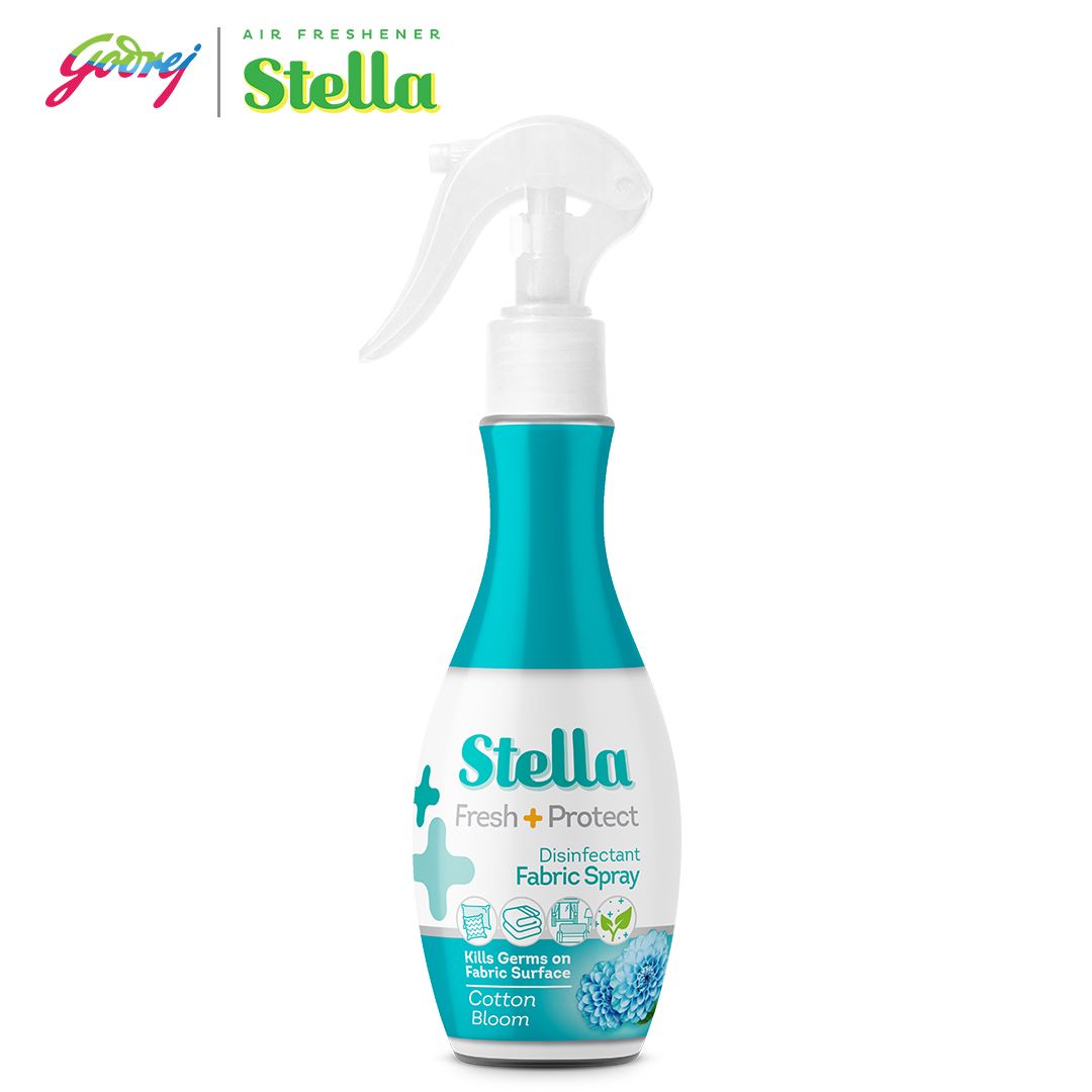 Stella Fabric Spray Cotton Bloom 200 + 45 ml - Disinfektan Pengharum Kain - 2