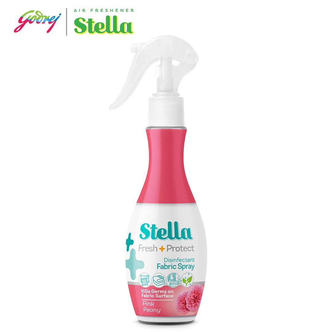 Stella Fabric Spray Pink Peony 200 + 45ml - Disinfektan Pengharum Kain - 2