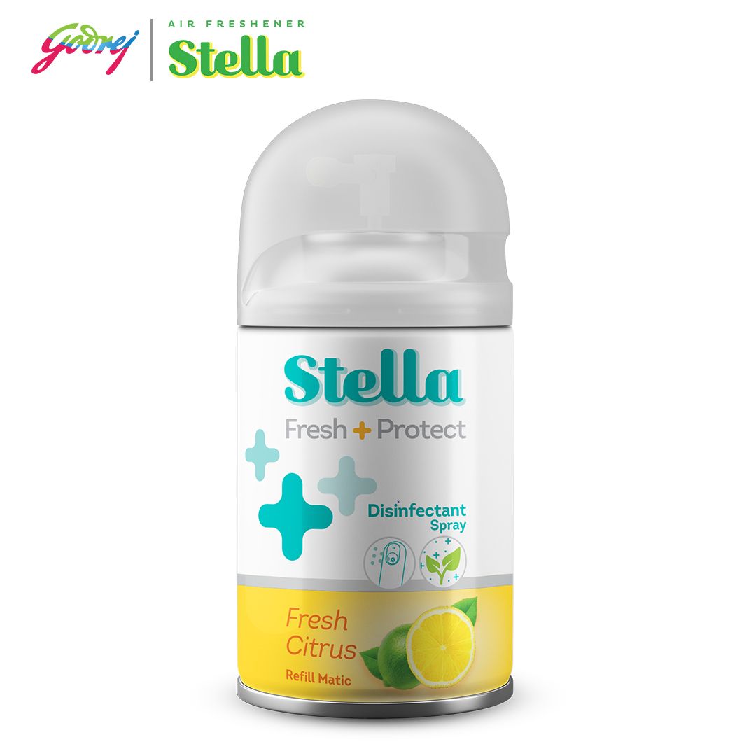 Stella Matic Refill Fresh Protect Fresh Citrus 225ml - Refill Pengharum Ruangan Otomatis - 2