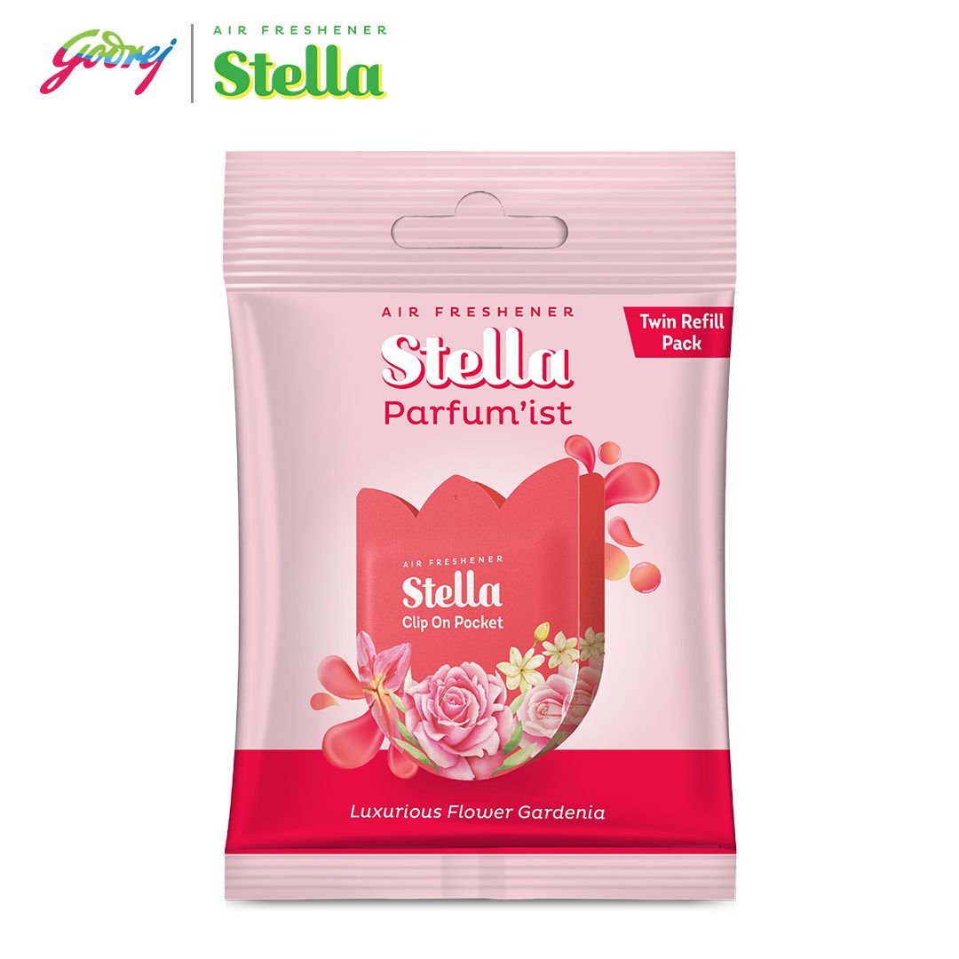 Stella Parfum'ist Clip On Pocket Refill Luxurious Flower Gardenia - Pengharum Ruangan - 2