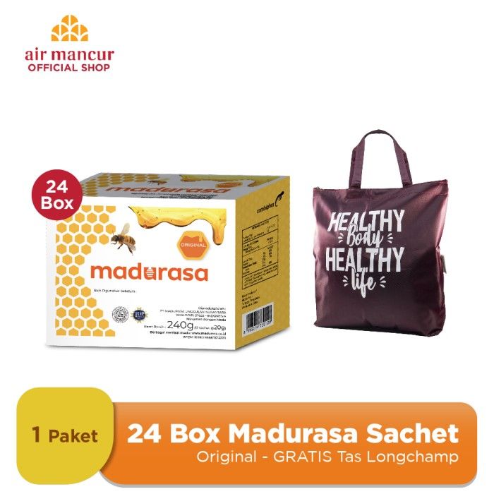 Madurasa Sachet Original 24 pcs - Carton Free Shopping Bag - 1