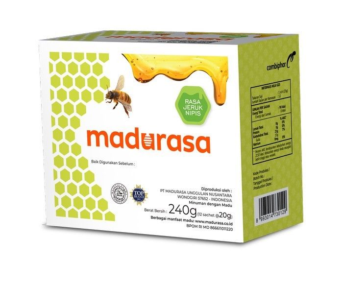 Madurasa Sachet Jeruk Nipis 24 pcs - Carton Free Shopping Bag - 2