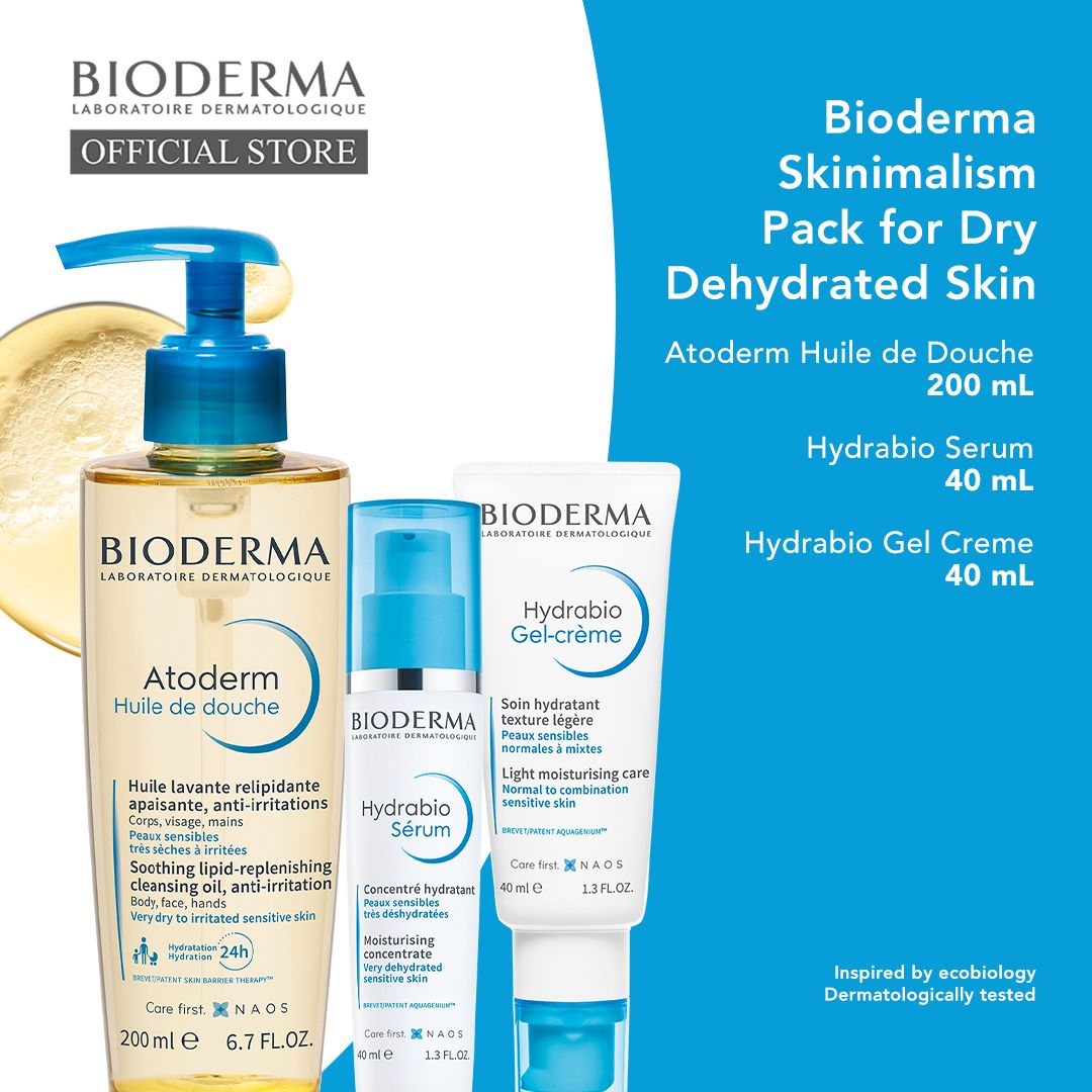 Bioderma Skinimalism Pack for Dry Dehydrated Skin - 1