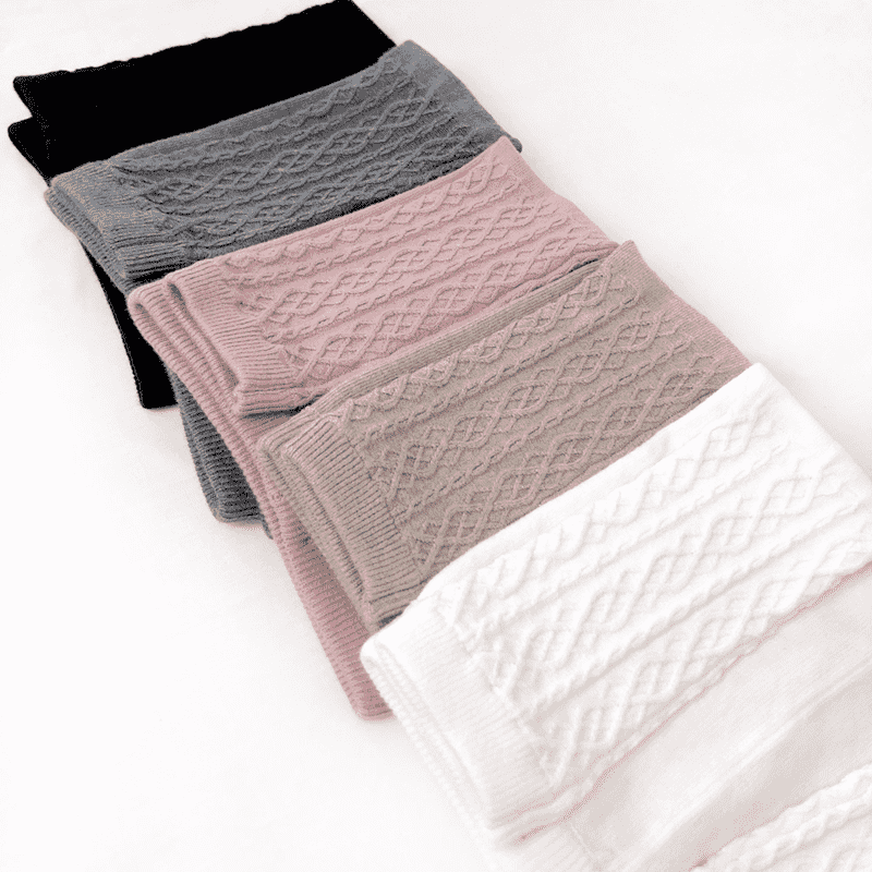 Tamagoo Celana Panjang Legging Bayi/ Anak Knitted Cable Black Motif Series PREMIUM COTTON - 2