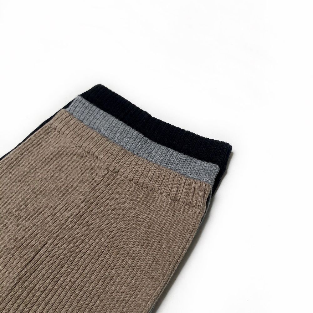 Knitted Legging Bayi Pendek Tamagoo/ Celana Pendek Bayi Rajut Black / PREMIUM COTTON - 5