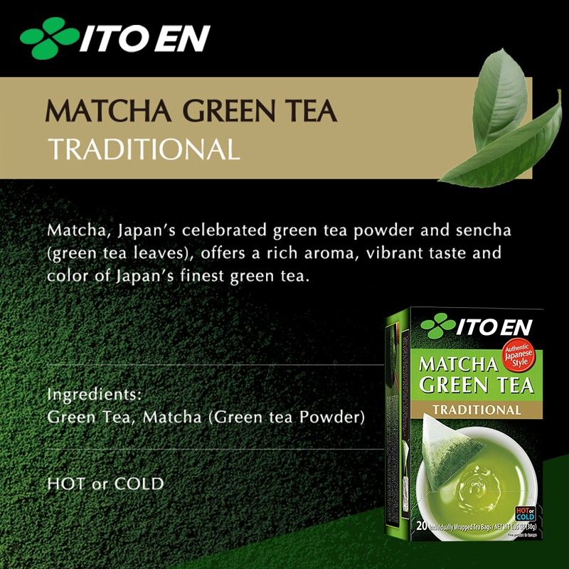 ITO EN Teh Celup Matcha Green Tea 1 Pack isi 20 pcs8 - 2