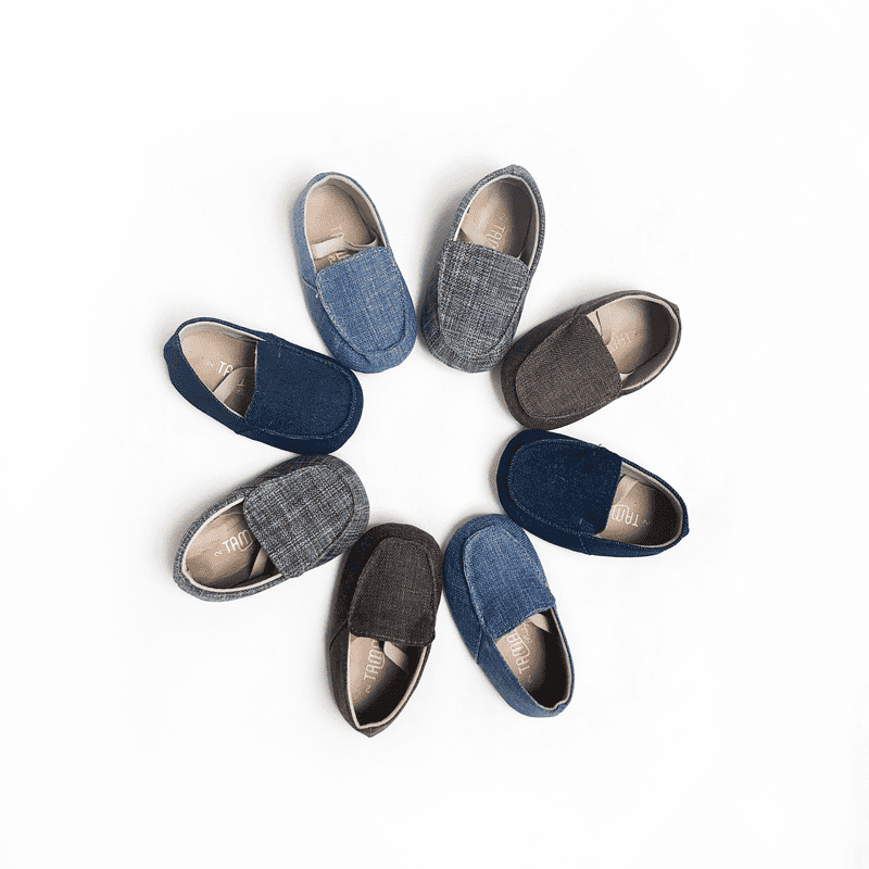 Sepatu Bayi Prewalker Antislip Tamagoo - David Blue Minimalist & Comfort - 5