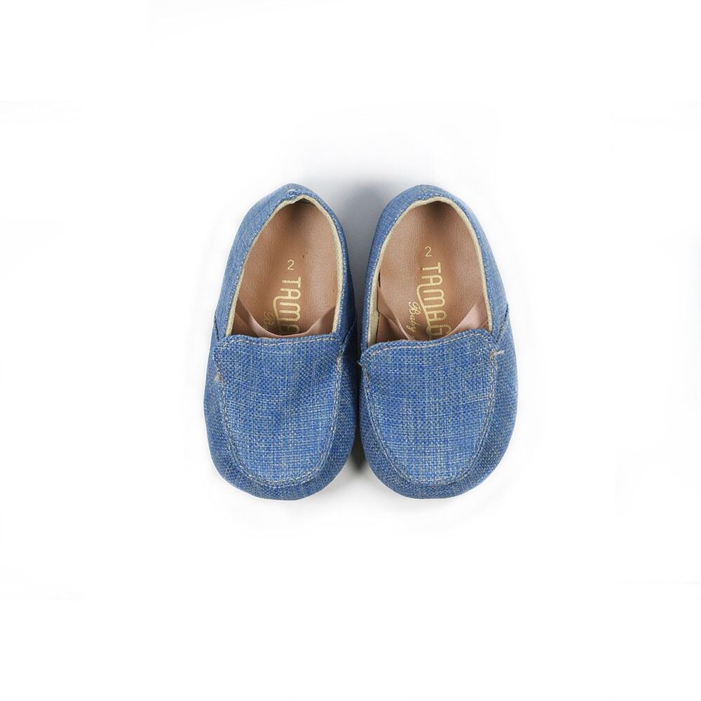 Sepatu Bayi Prewalker Antislip Tamagoo - David Blue Minimalist & Comfort - 4