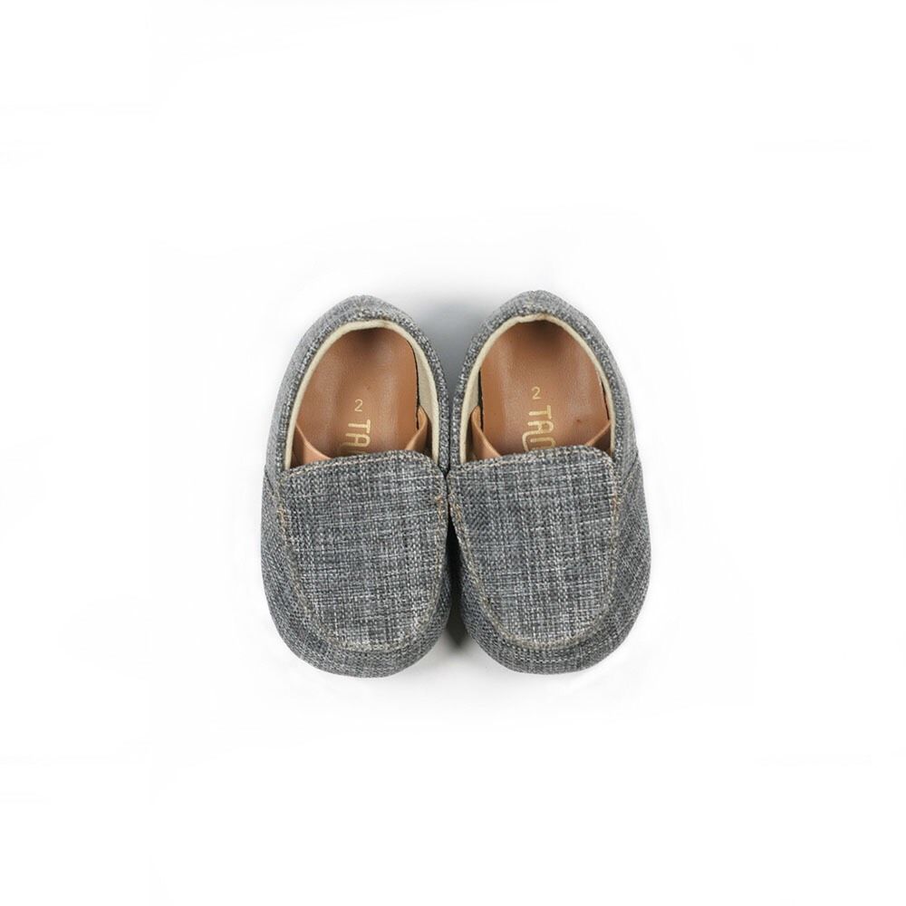 Sepatu Bayi Prewalker Antislip Tamagoo - David Grey Minimalist & Comfort - 4