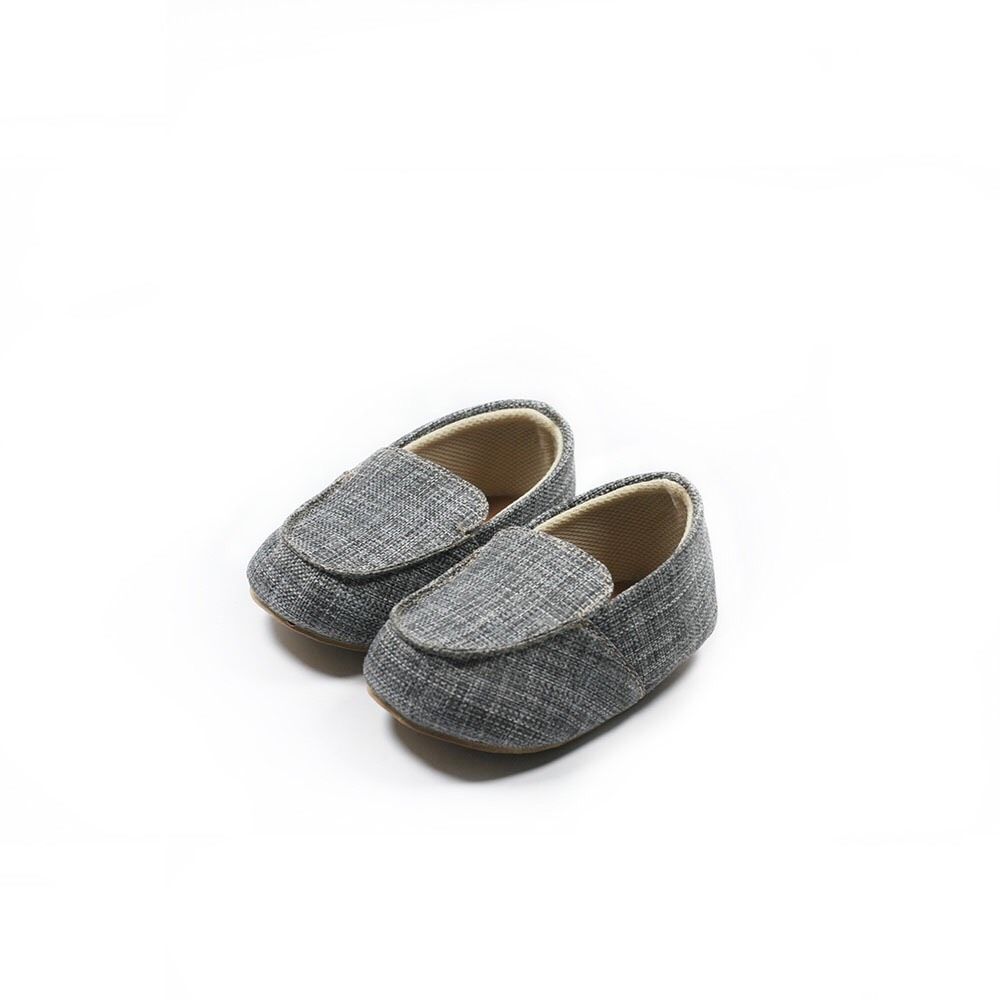 Sepatu Bayi Prewalker Antislip Tamagoo - David Grey Minimalist & Comfort - 1