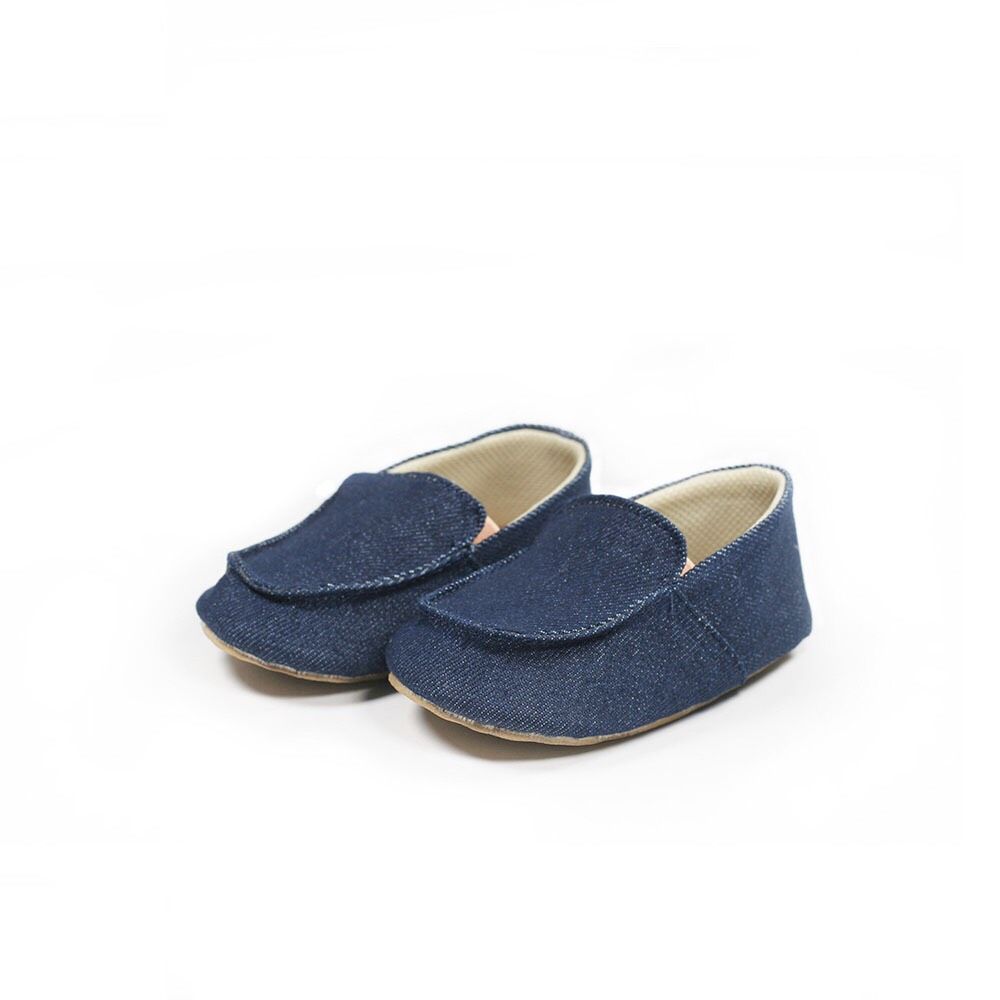 Sepatu Bayi Prewalker Antislip Tamagoo - David Denim Minimalist & Comfort - 1