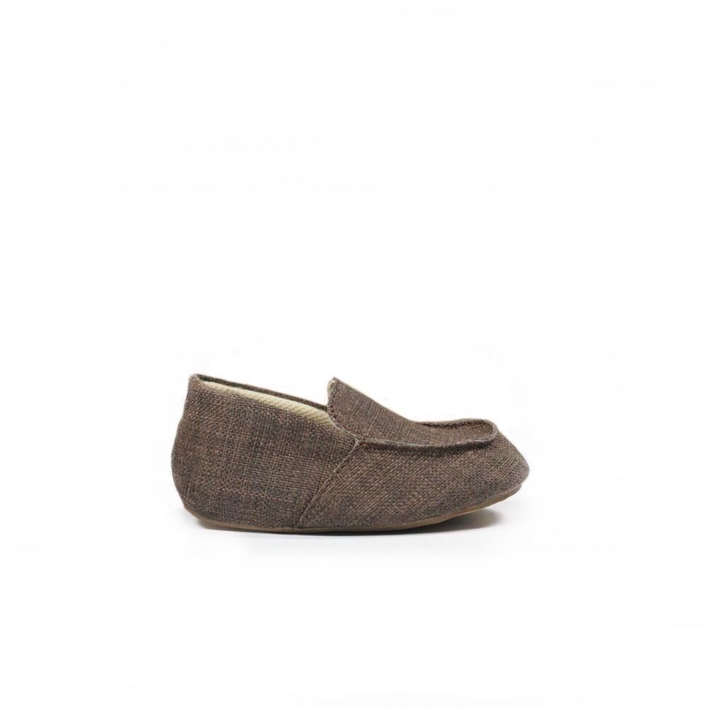 Sepatu Bayi Prewalker Antislip Tamagoo - David Brown Minimalist & Comfort - 2