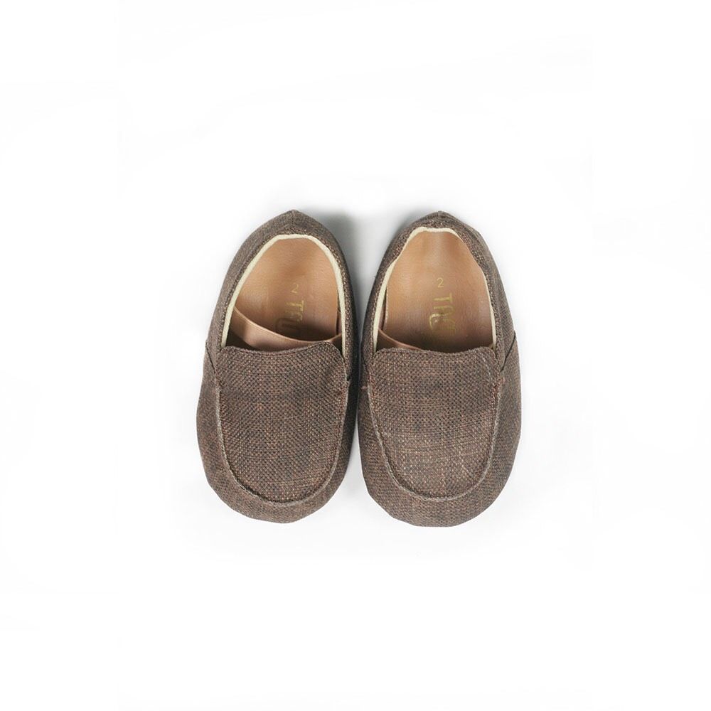 Sepatu Bayi Prewalker Antislip Tamagoo - David Brown Minimalist & Comfort - 4