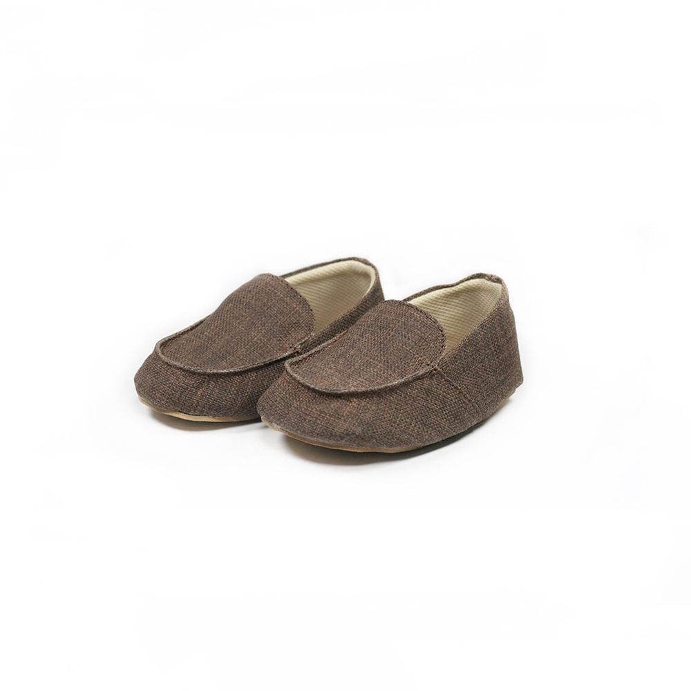 Sepatu Bayi Prewalker Antislip Tamagoo - David Brown Minimalist & Comfort - 1