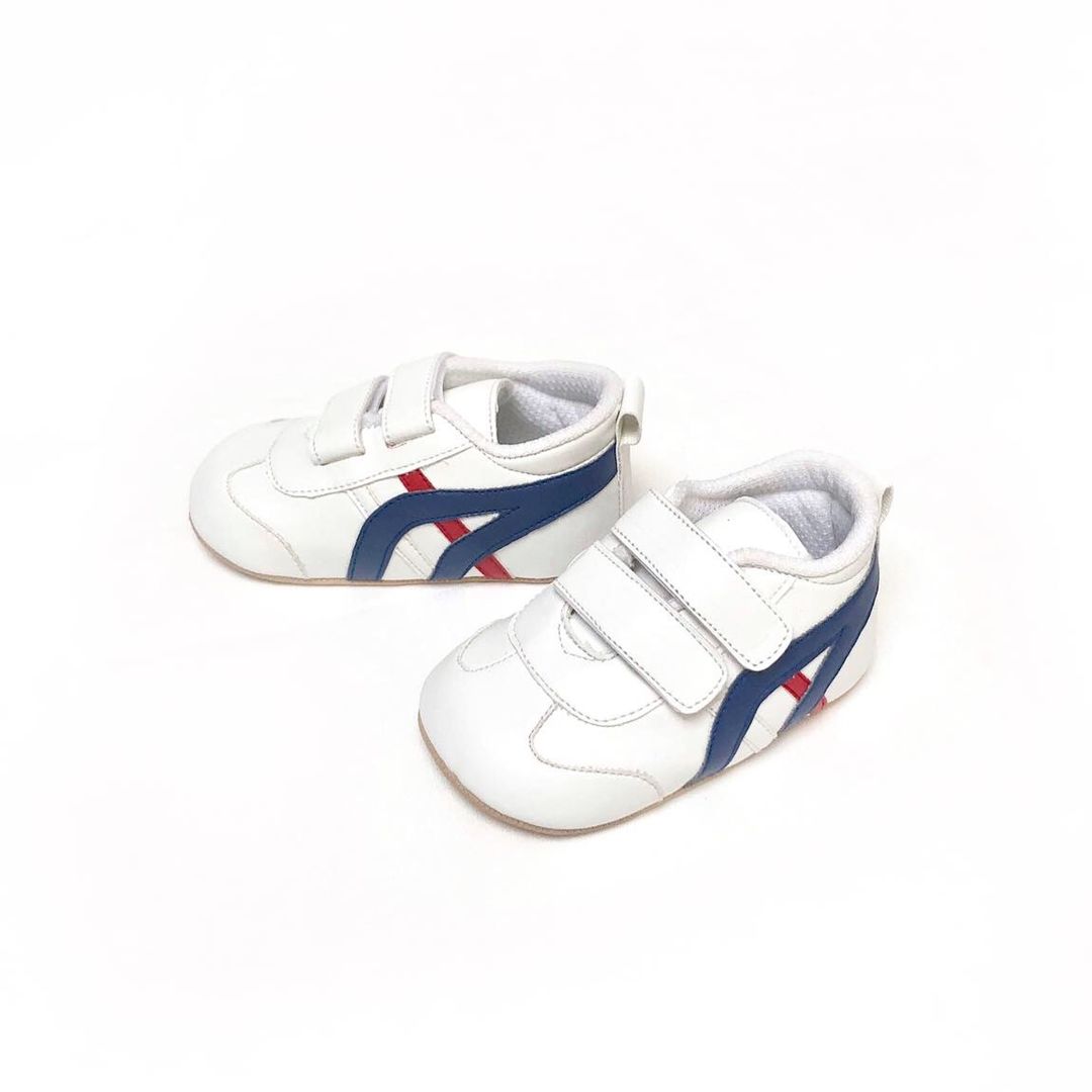 Sepatu Bayi Prewalker Tamagoo - Tora White Sporty & Trendy - 3
