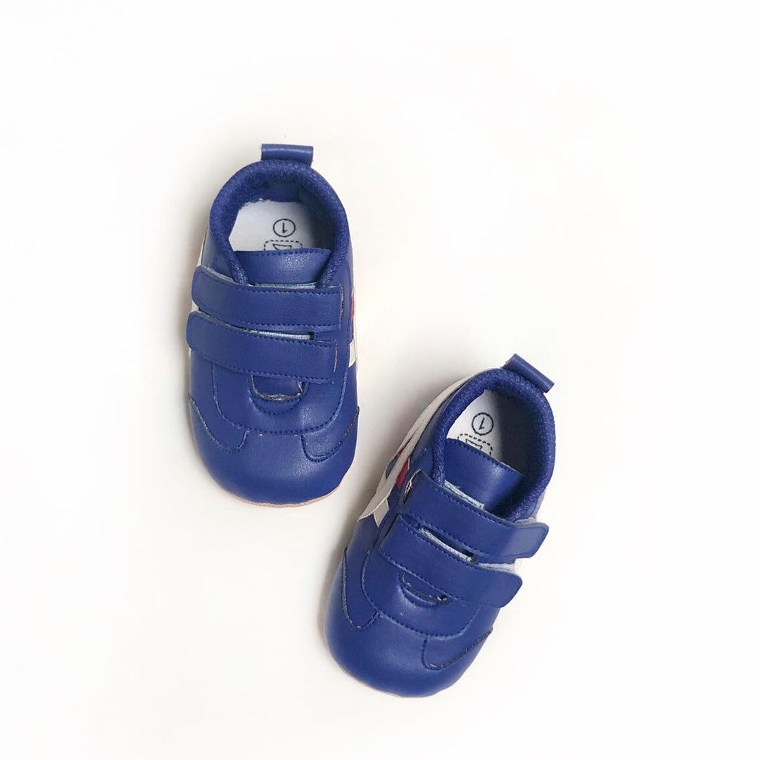 Sepatu Bayi Prewalker Tamagoo - Tora Blue Sporty & Trendy - 4