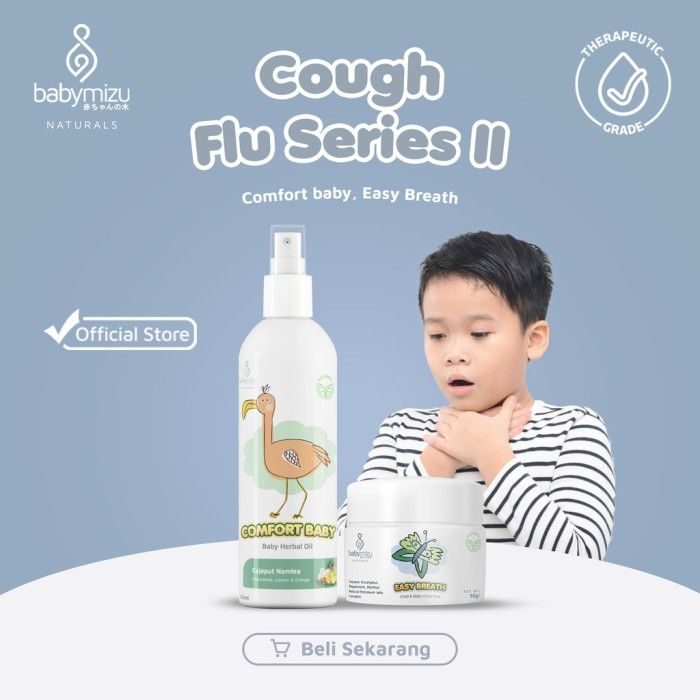 BABYMIZU Baby Cough & Flu Series II - Easy Breath + Comfort Baby - 1