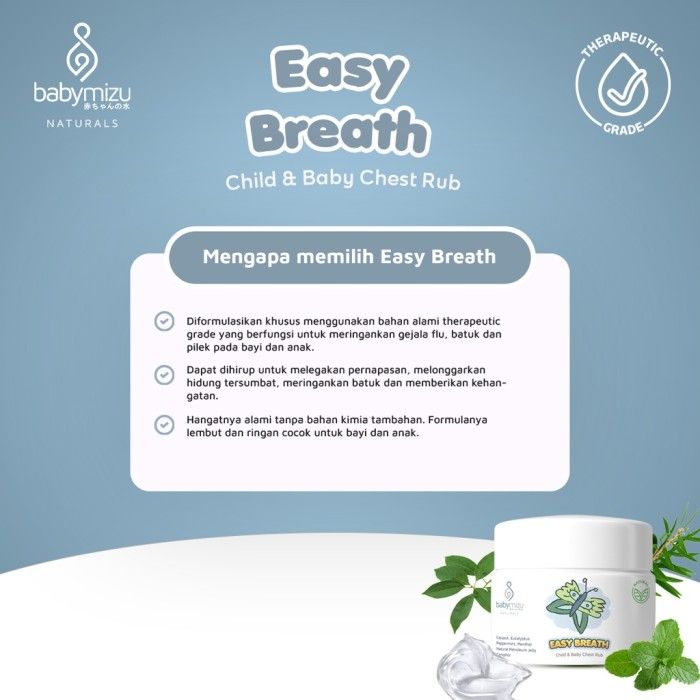 BABYMIZU Baby Cough & Flu Series II - Easy Breath + Comfort Baby - 5