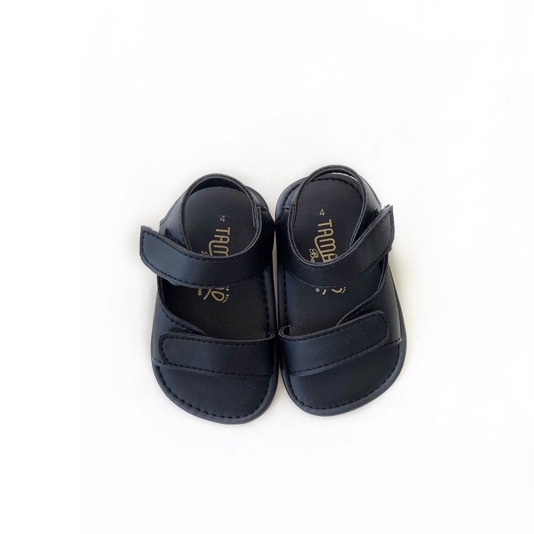 Sandal bayi Prewalker antislip Tamagoo - Charles Black Ringan & fleksibel - 4