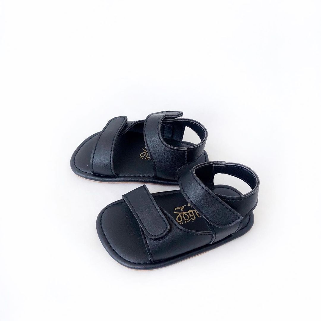Sandal bayi Prewalker antislip Tamagoo - Charles Black Ringan & fleksibel - 1