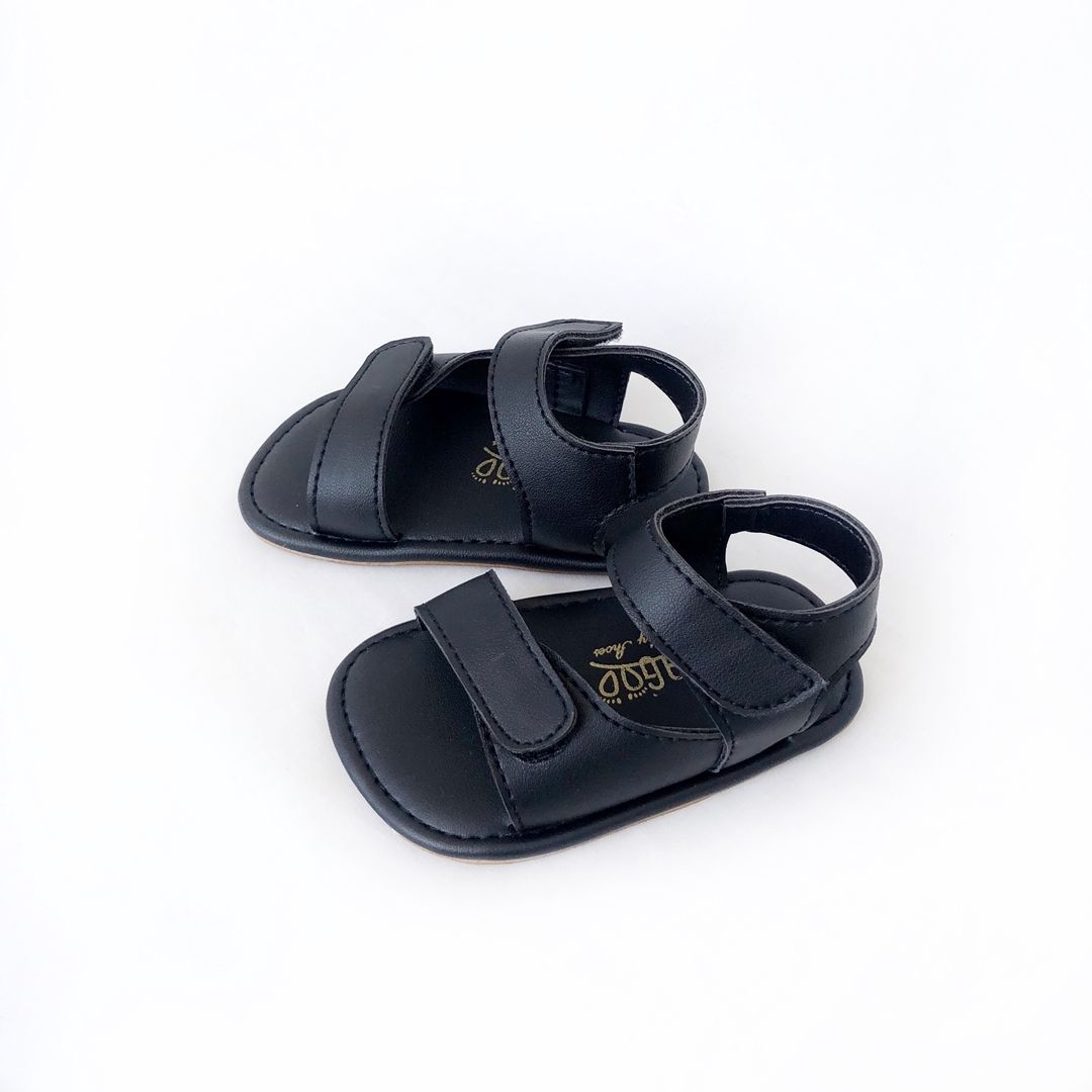 Sandal bayi Prewalker antislip Tamagoo - Charles Black Ringan & fleksibel - 3