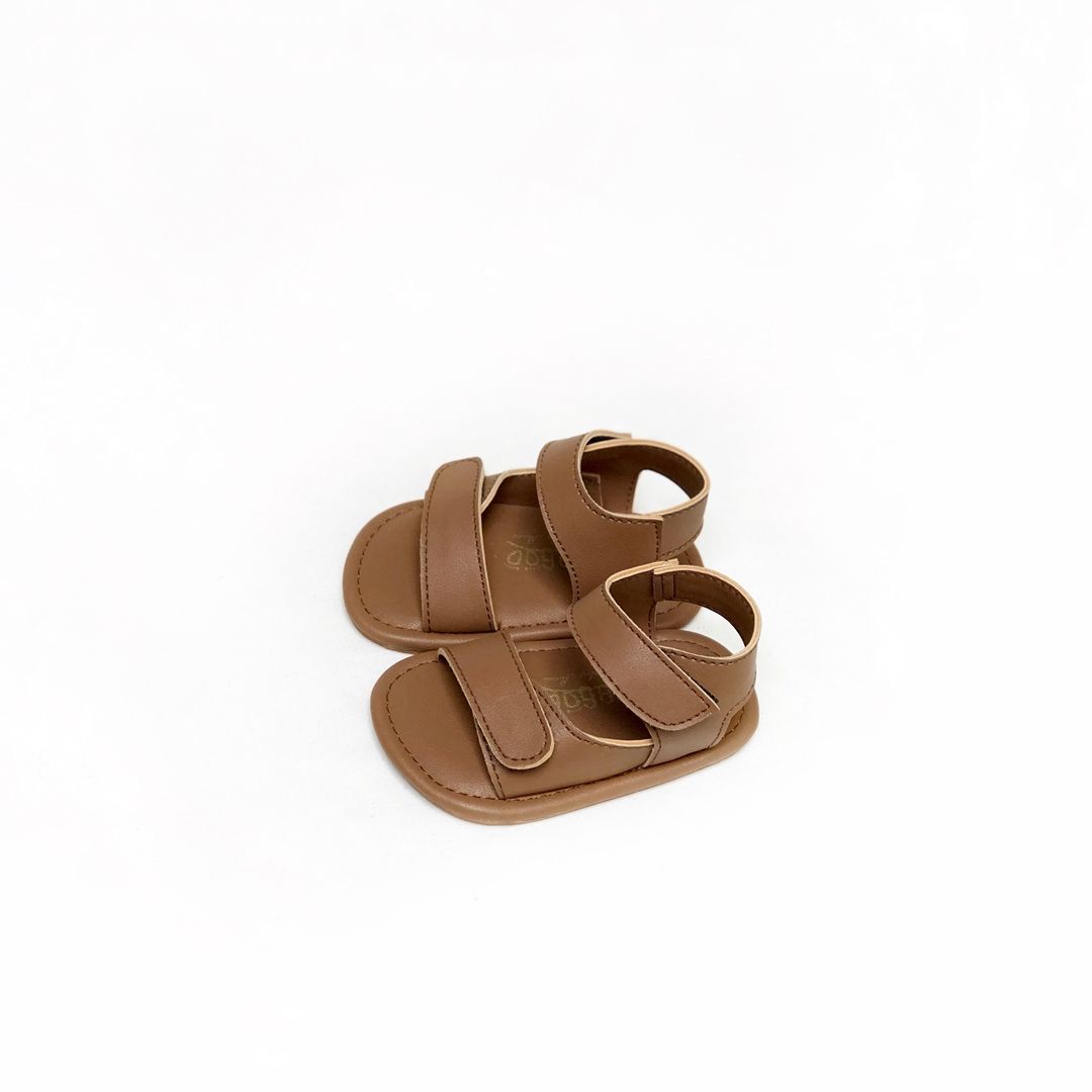 Sandal bayi Prewalker antislip Tamagoo - Charles Brown Ringan & fleksibel - 3