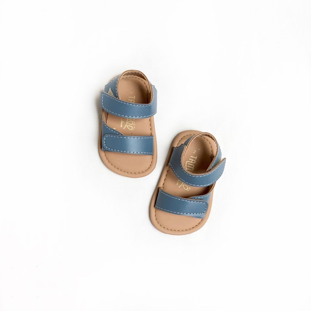 Sandal bayi Prewalker antislip Tamagoo - Charles Blue Ringan & fleksibel - 4