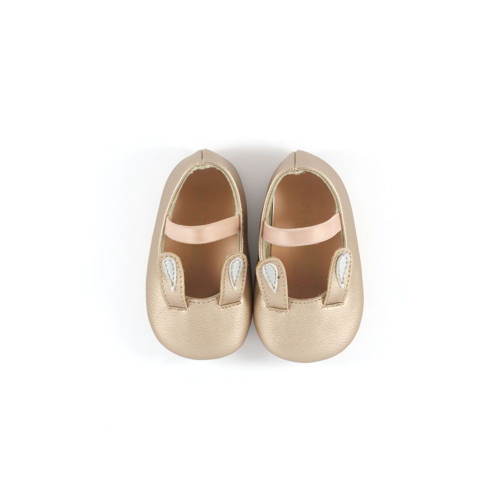 Sepatu Bayi Prewalker Antislip Tamagoo - Bunny Gold Ringan & fleksibel - 4