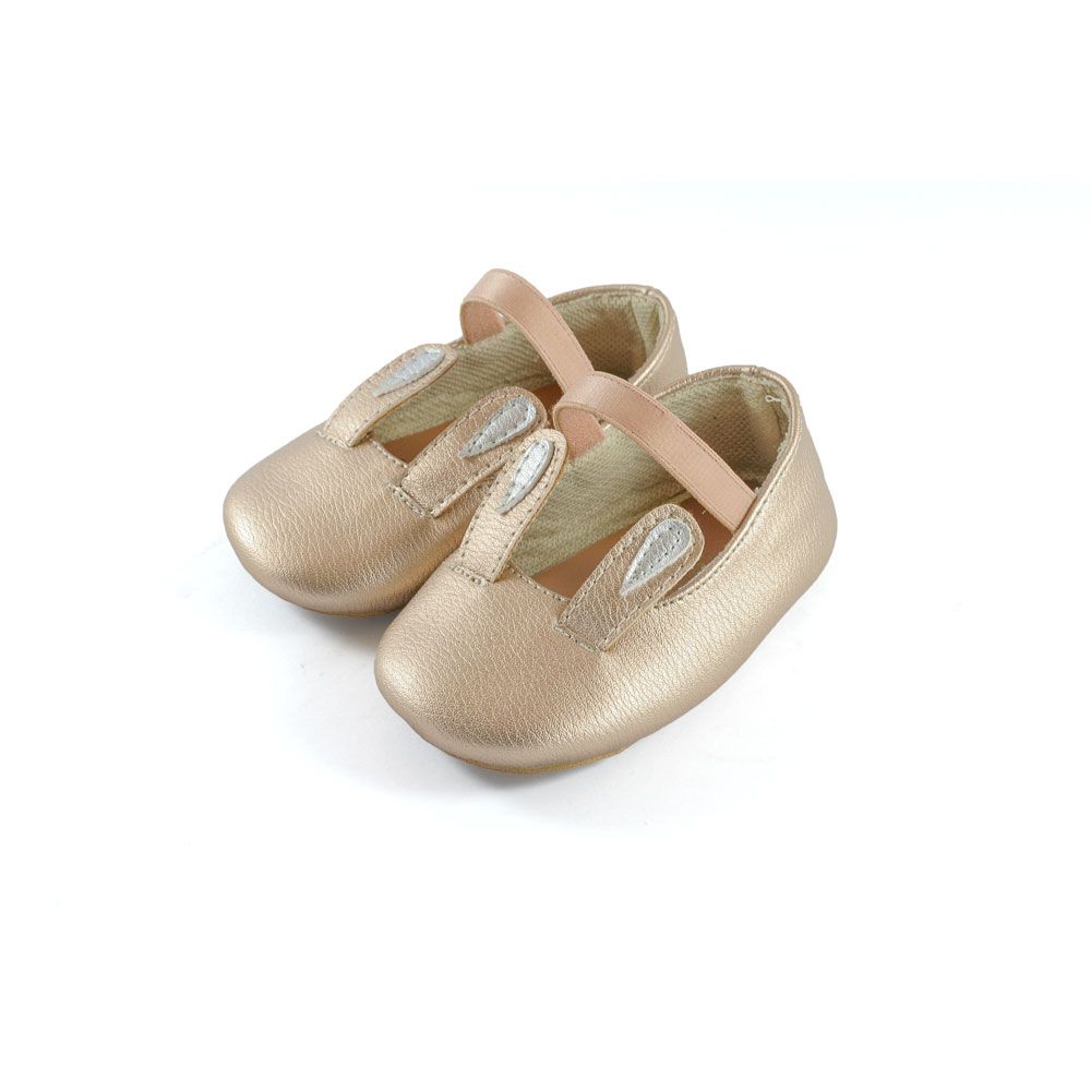 Sepatu Bayi Prewalker Antislip Tamagoo - Bunny Gold Ringan & fleksibel - 1