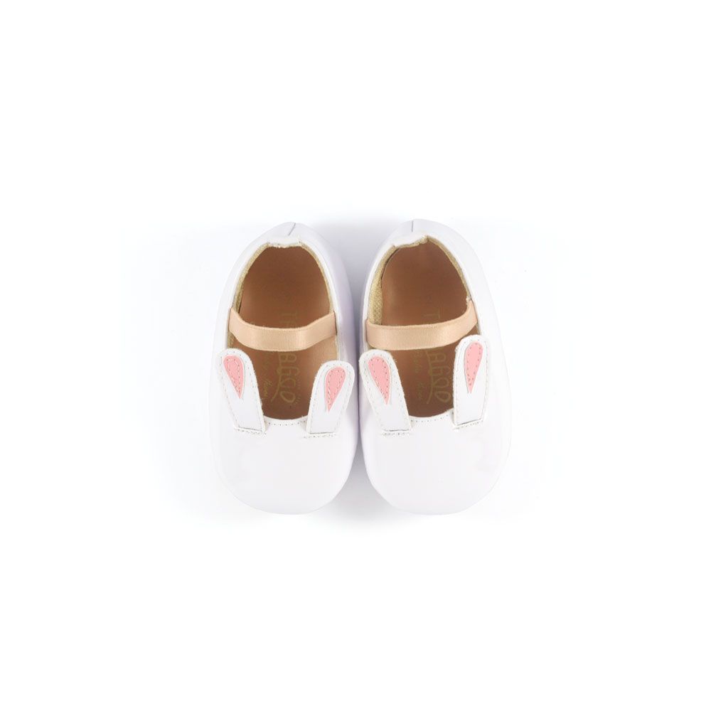 Sepatu Bayi Prewalker Antislip Tamagoo - Bunny White Ringan & fleksibel - 4