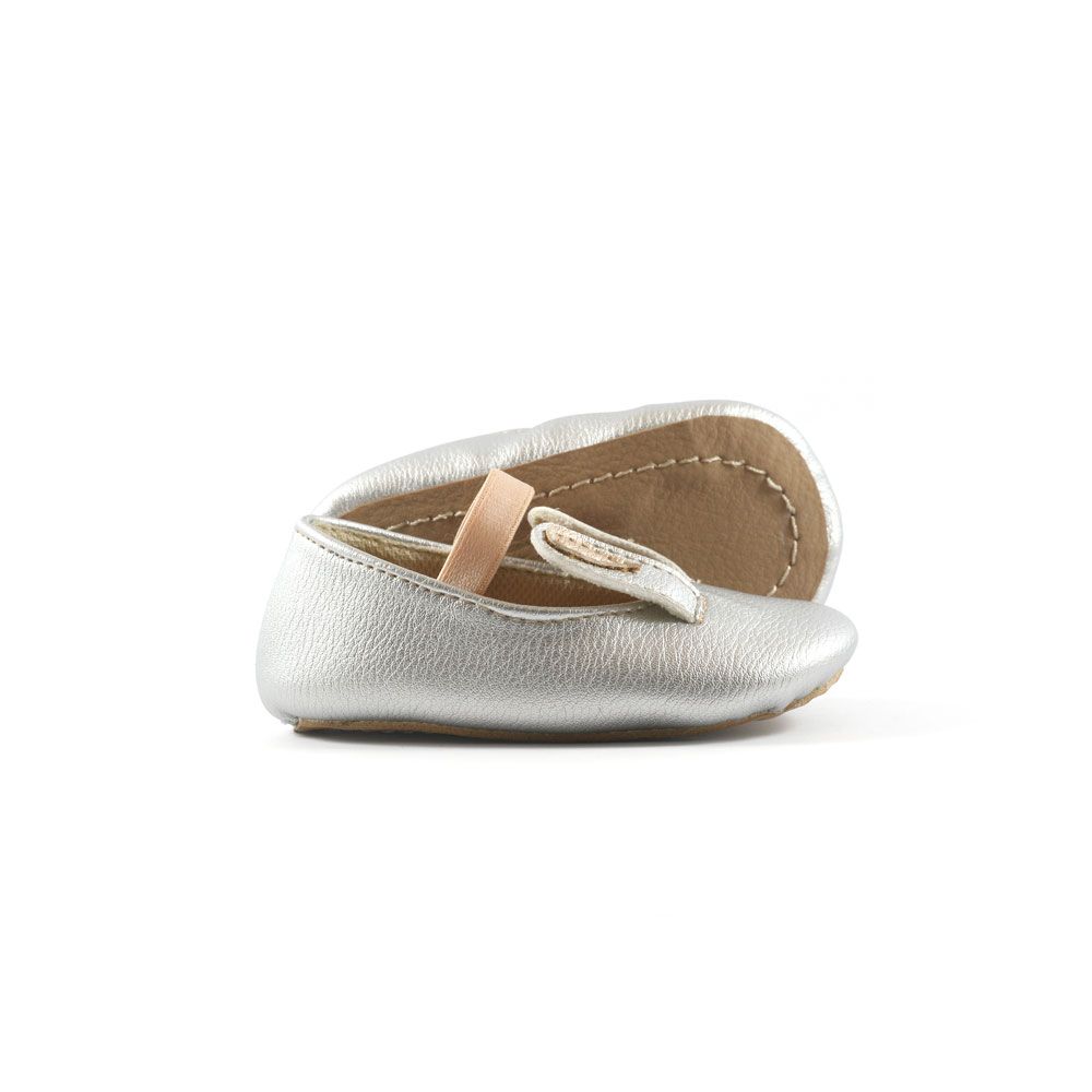Sepatu Bayi Prewalker Antislip Tamagoo - Bunny Silver Ringan & fleksibel - 2