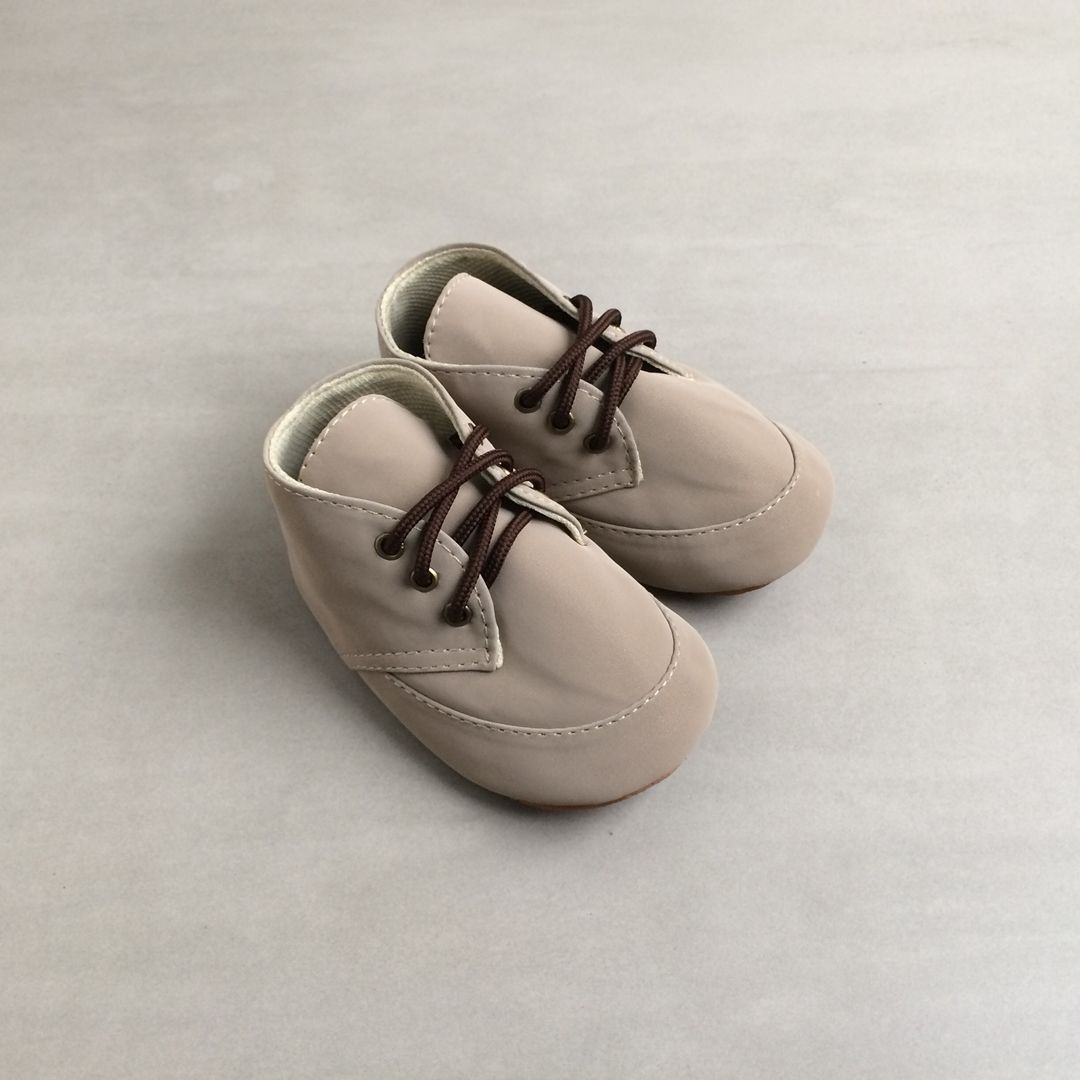 Tamagoo Sepatu bayi Prewalker Antislip - Tommy Khaki Boots Series Classic & Comfort - 3