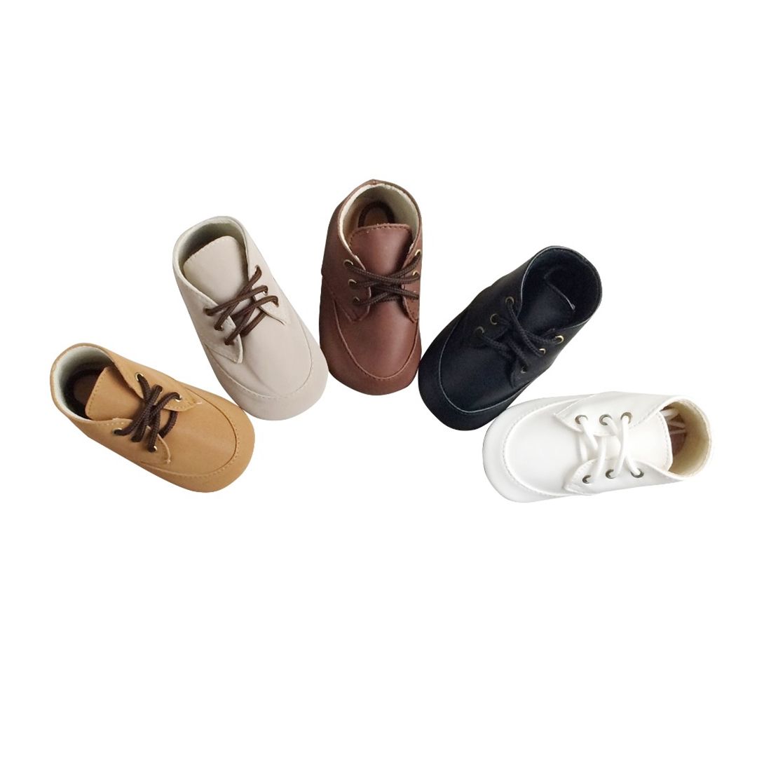 Tamagoo Sepatu bayi Prewalker Antislip - Tommy Khaki Boots Series Classic & Comfort - 5