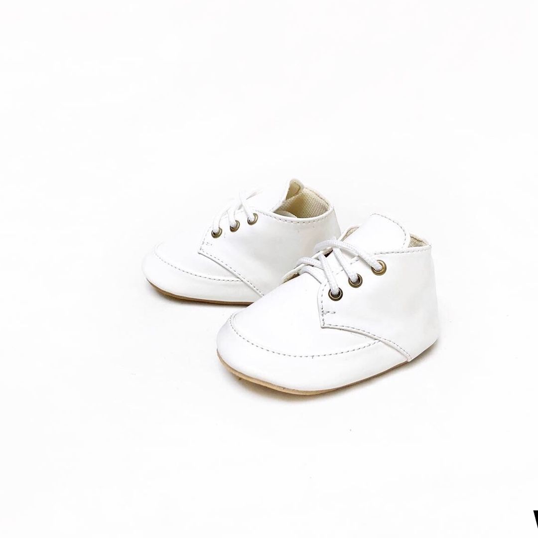 Tamagoo Sepatu bayi Prewalker Antislip - Tommy White Boots Series Classic & Comfort - 3