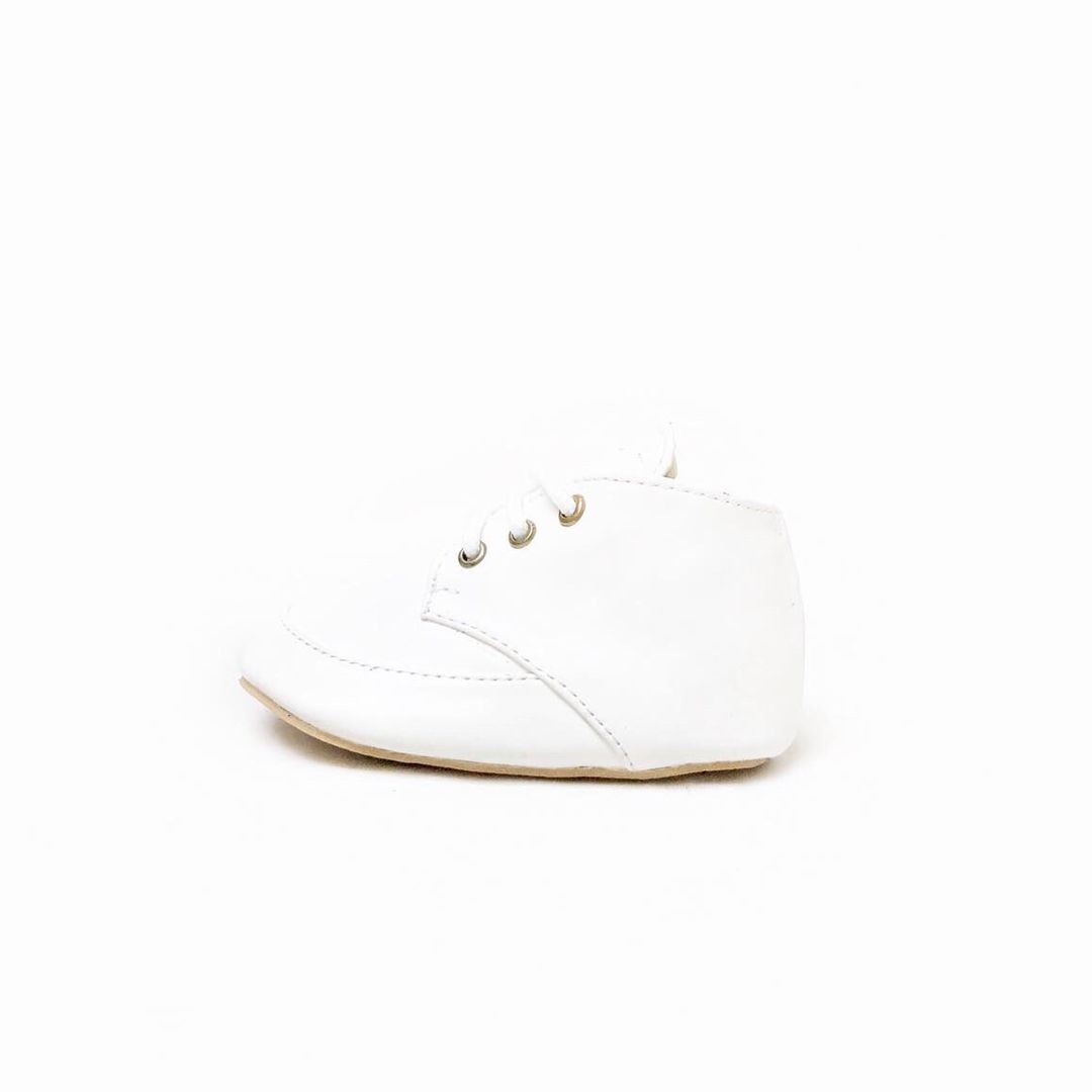 Tamagoo Sepatu bayi Prewalker Antislip - Tommy White Boots Series Classic & Comfort - 2