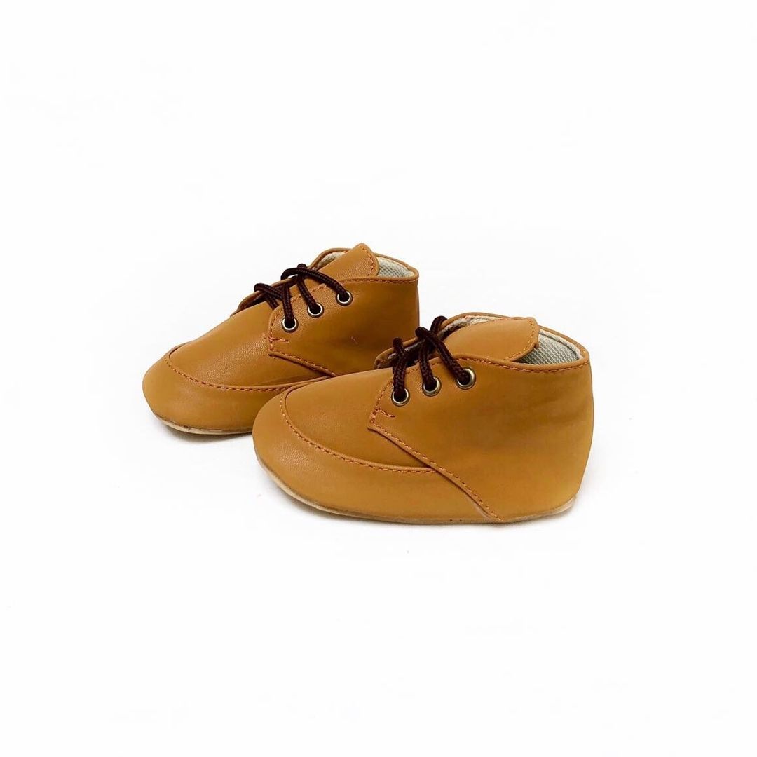 Tamagoo Sepatu bayi Prewalker Antislip - Tommy Tan Boots Series Classic & Comfort - 3