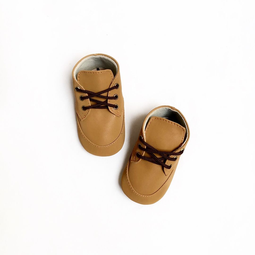 Tamagoo Sepatu bayi Prewalker Antislip - Tommy Tan Boots Series Classic & Comfort - 4
