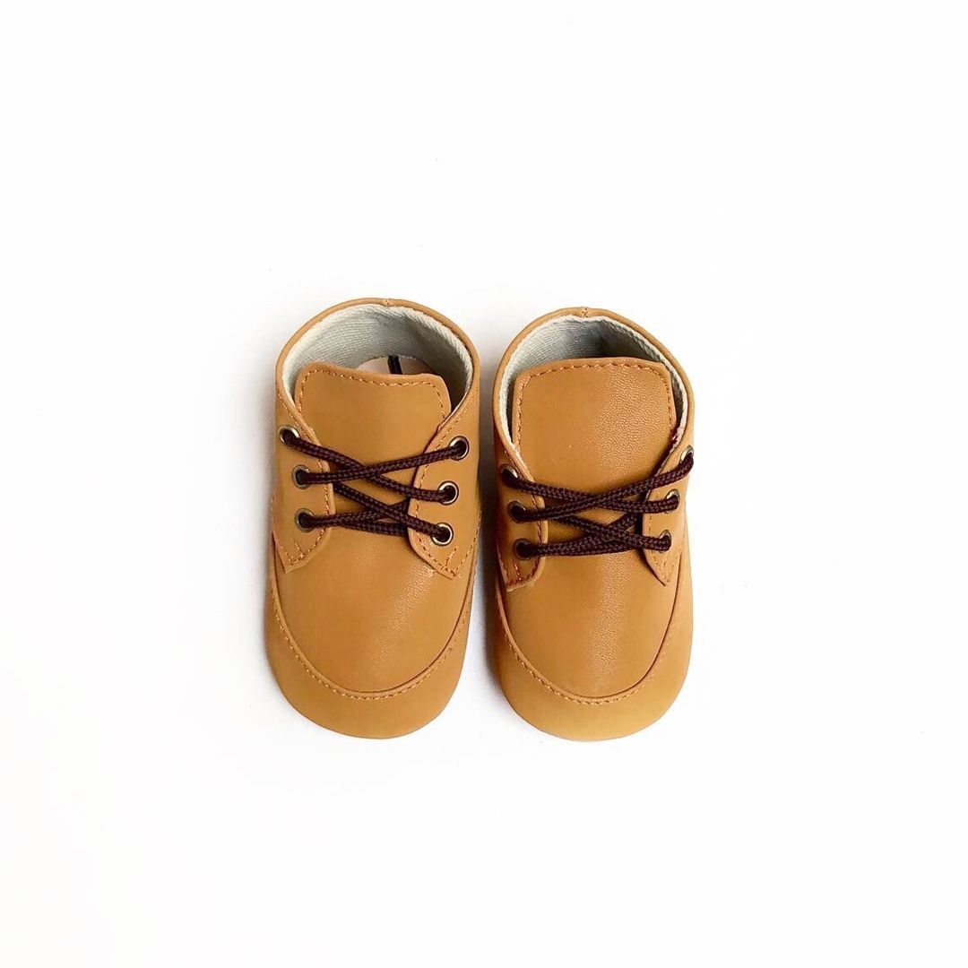 Tamagoo Sepatu bayi Prewalker Antislip - Tommy Tan Boots Series Classic & Comfort - 1