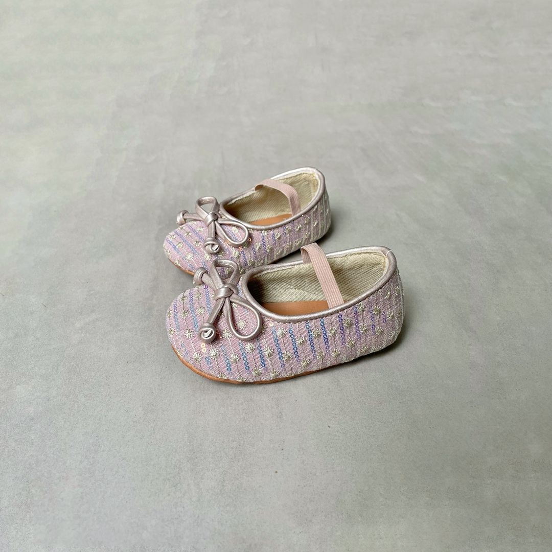 Sepatu Bayi Tamagoo Prewalker antislip - Marsha Purple Ringan & Fleksibel - 1