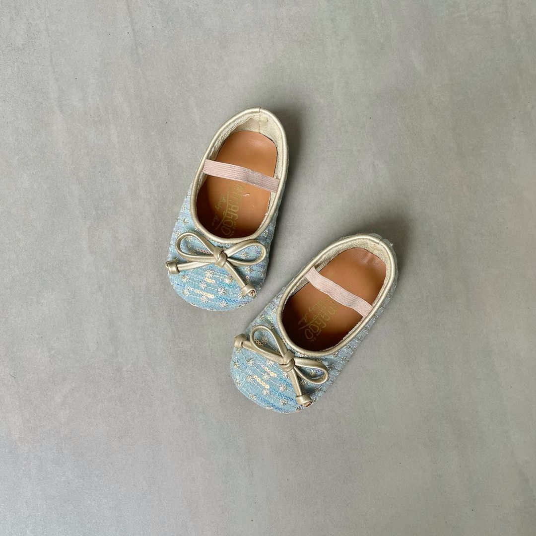 Sepatu Bayi Tamagoo Prewalker antislip - Marsha Blue Ringan & Fleksibel - 4