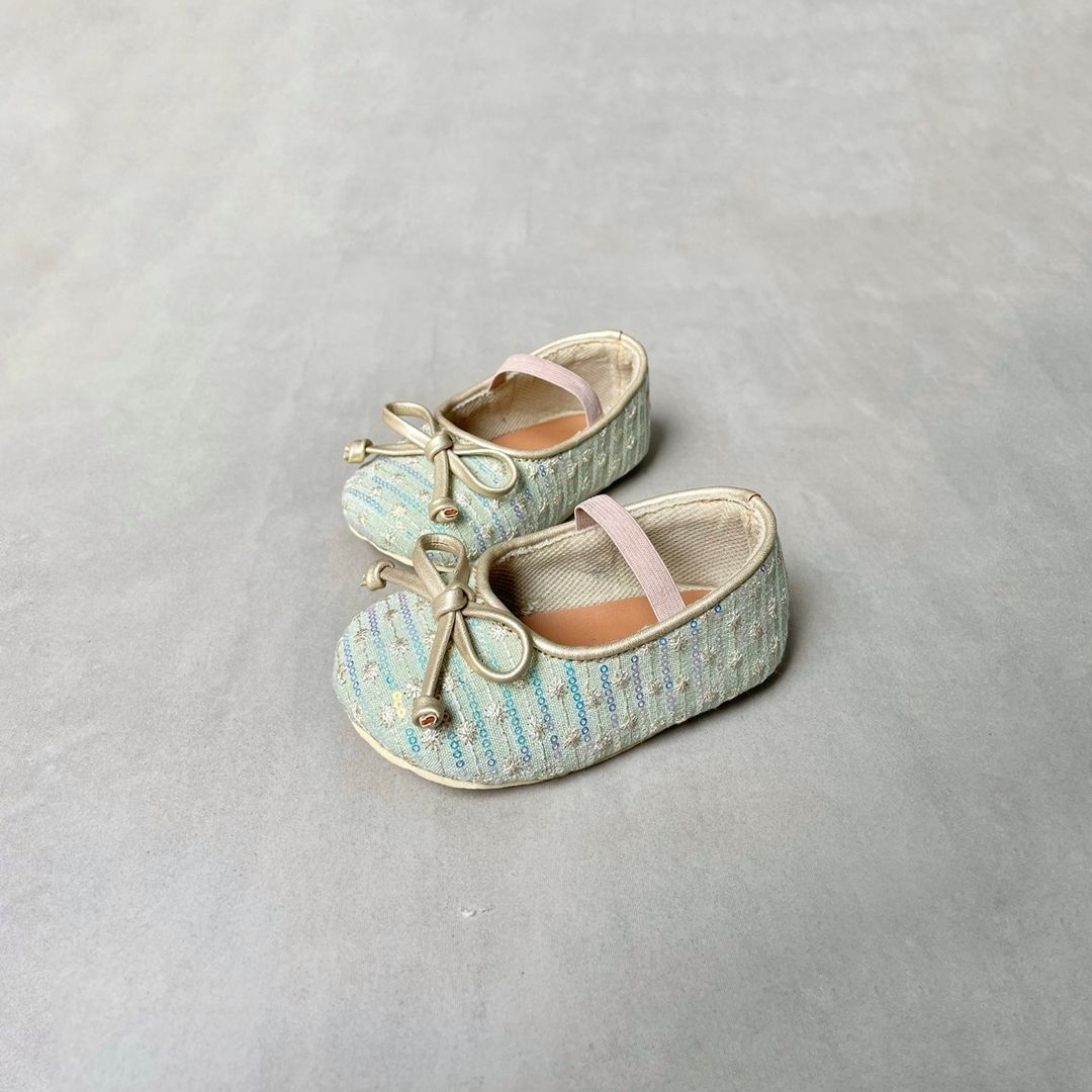 Sepatu Bayi Tamagoo Prewalker antislip - Marsha Green Ringan & Fleksibel - 3