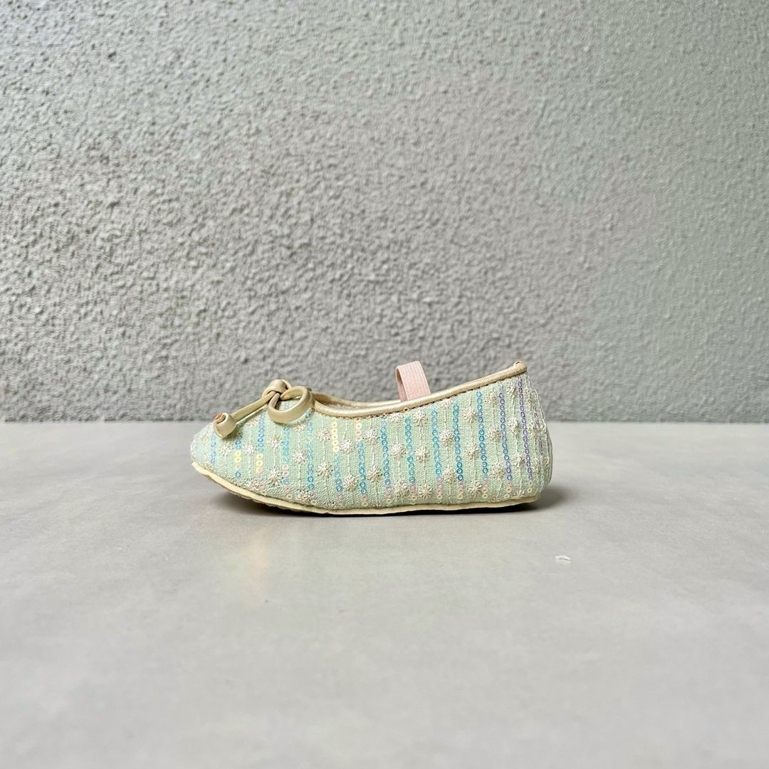 Sepatu Bayi Tamagoo Prewalker antislip - Marsha Green Ringan & Fleksibel - 2