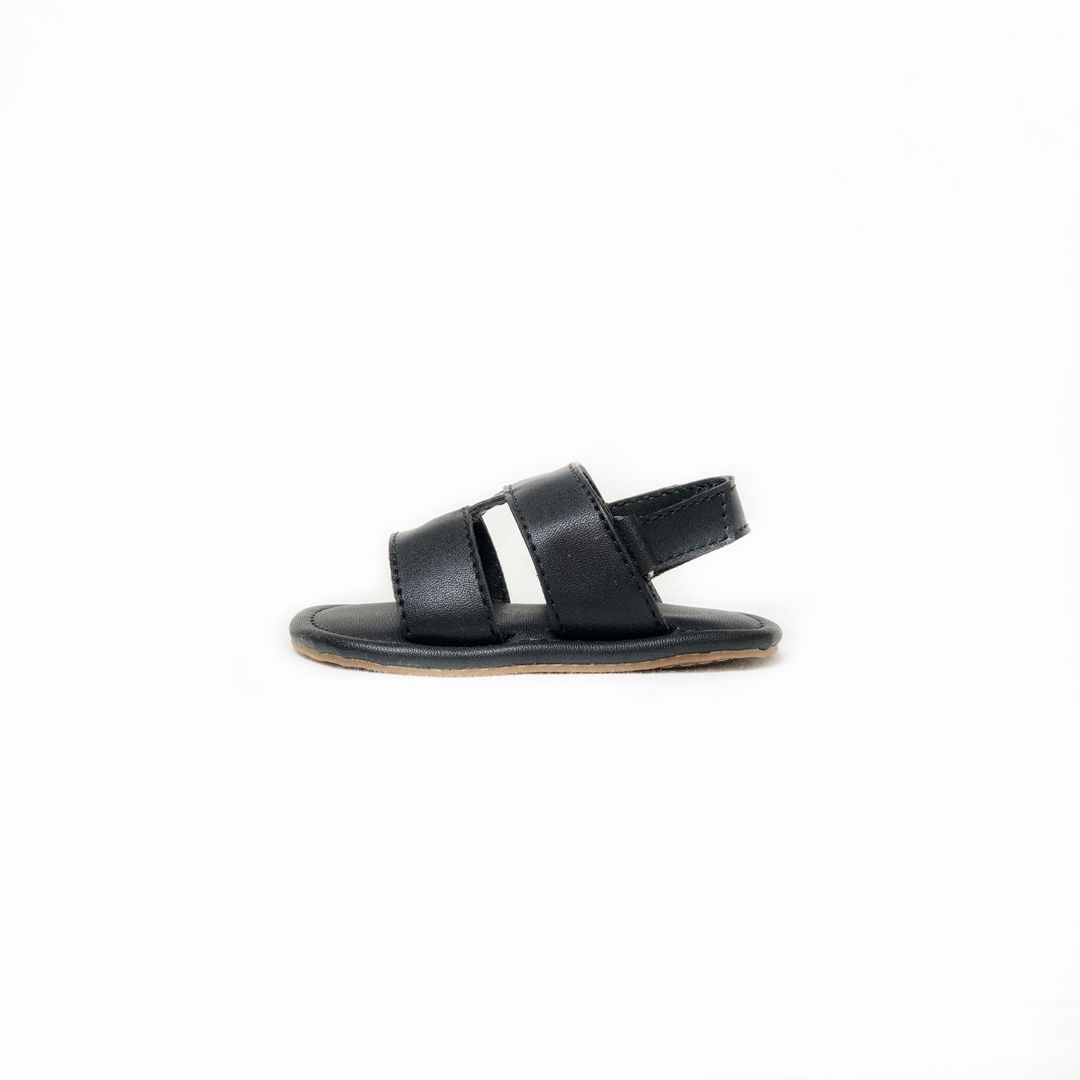 Sandal bayi Antislip Prewalker Tamagoo Babyshoes - Steve Black Series Ringan & fleksibel - 2