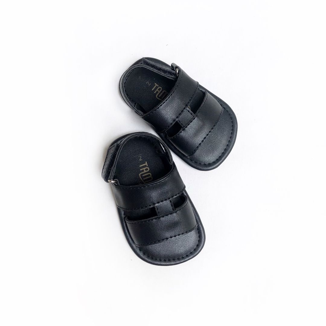 Sandal bayi Antislip Prewalker Tamagoo Babyshoes - Steve Black Series Ringan & fleksibel - 4